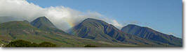 rainbow over the Lahaina hills